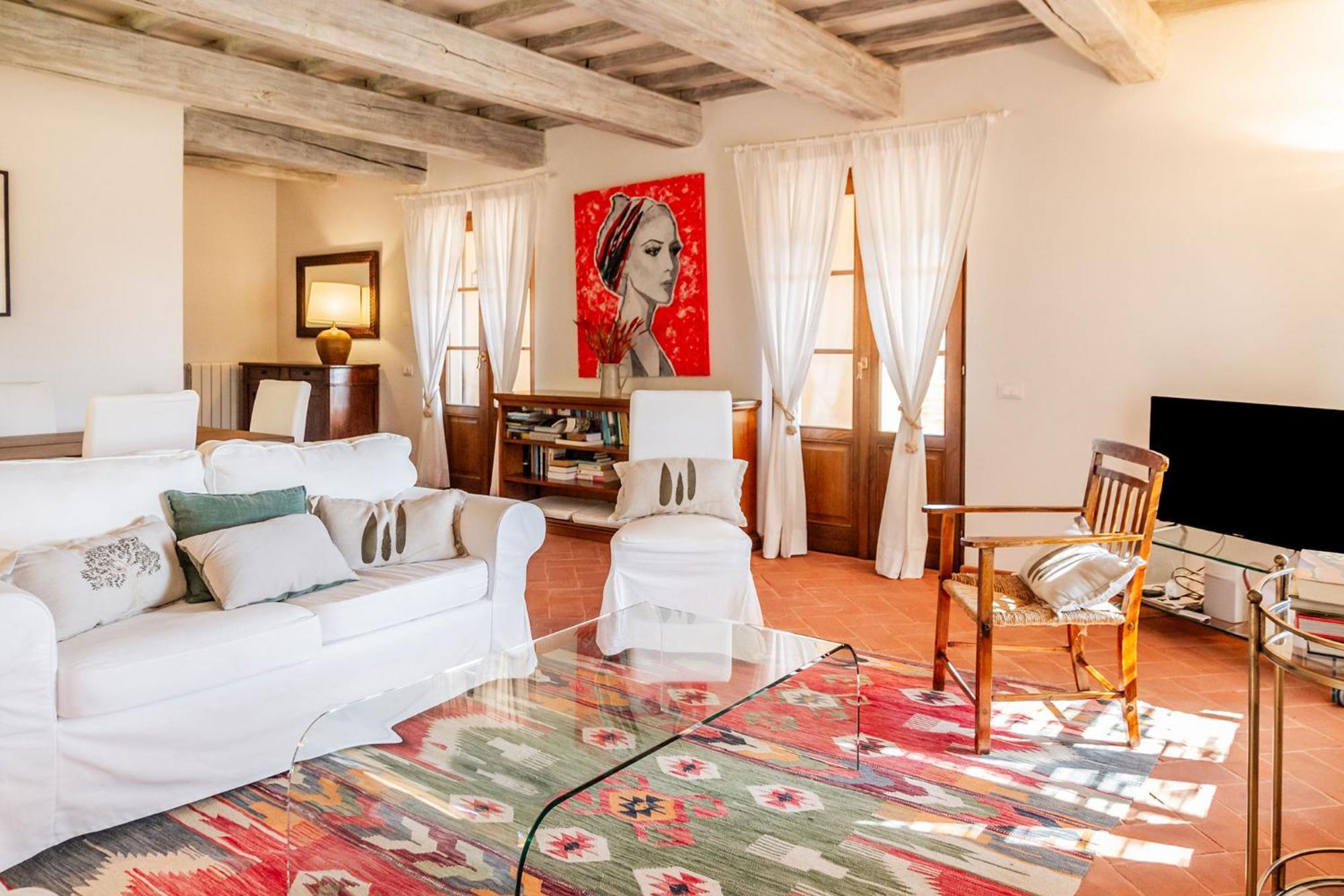 Home With A View In Scansano, Tuscany Bagian luar foto