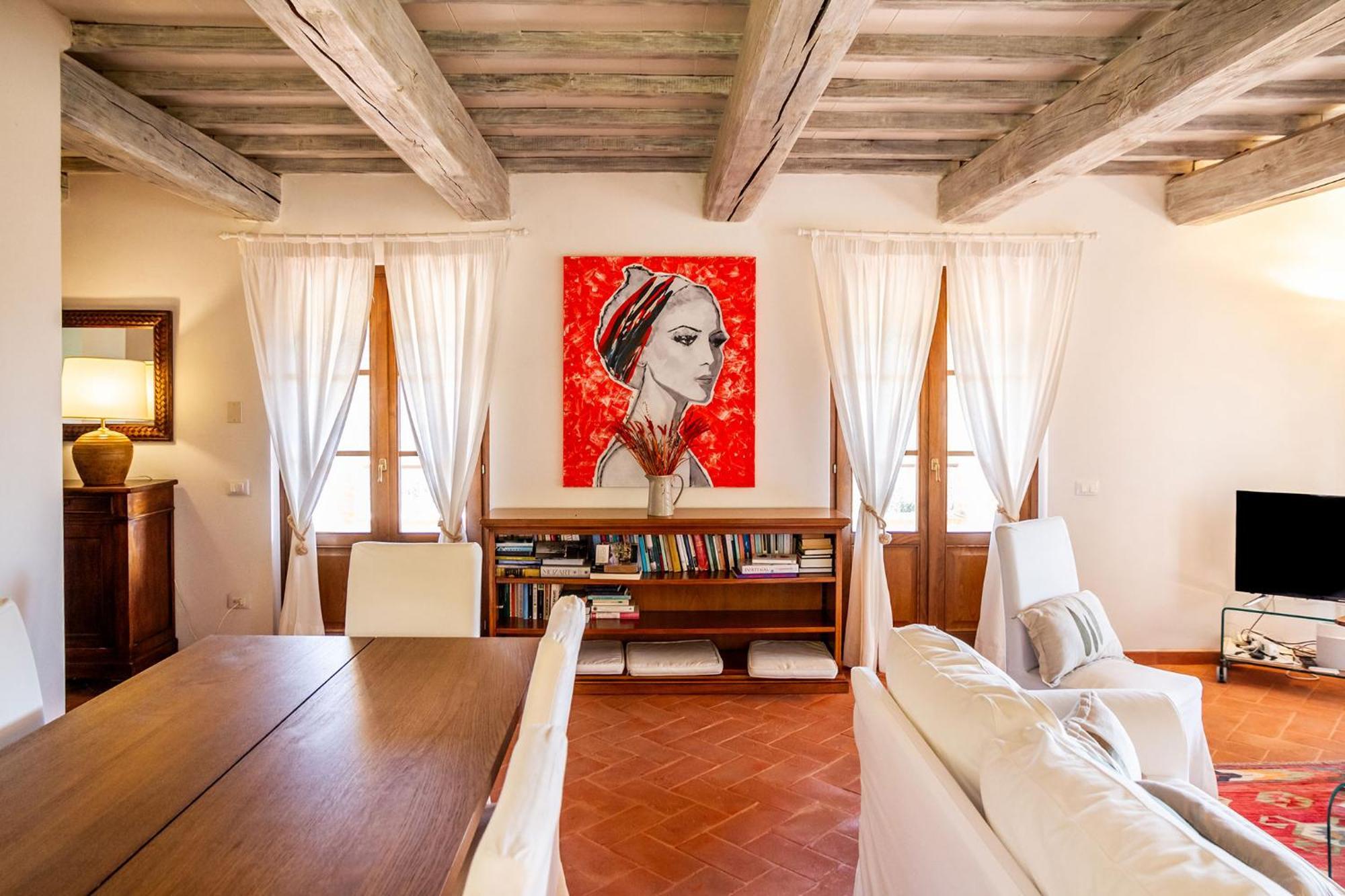 Home With A View In Scansano, Tuscany Bagian luar foto