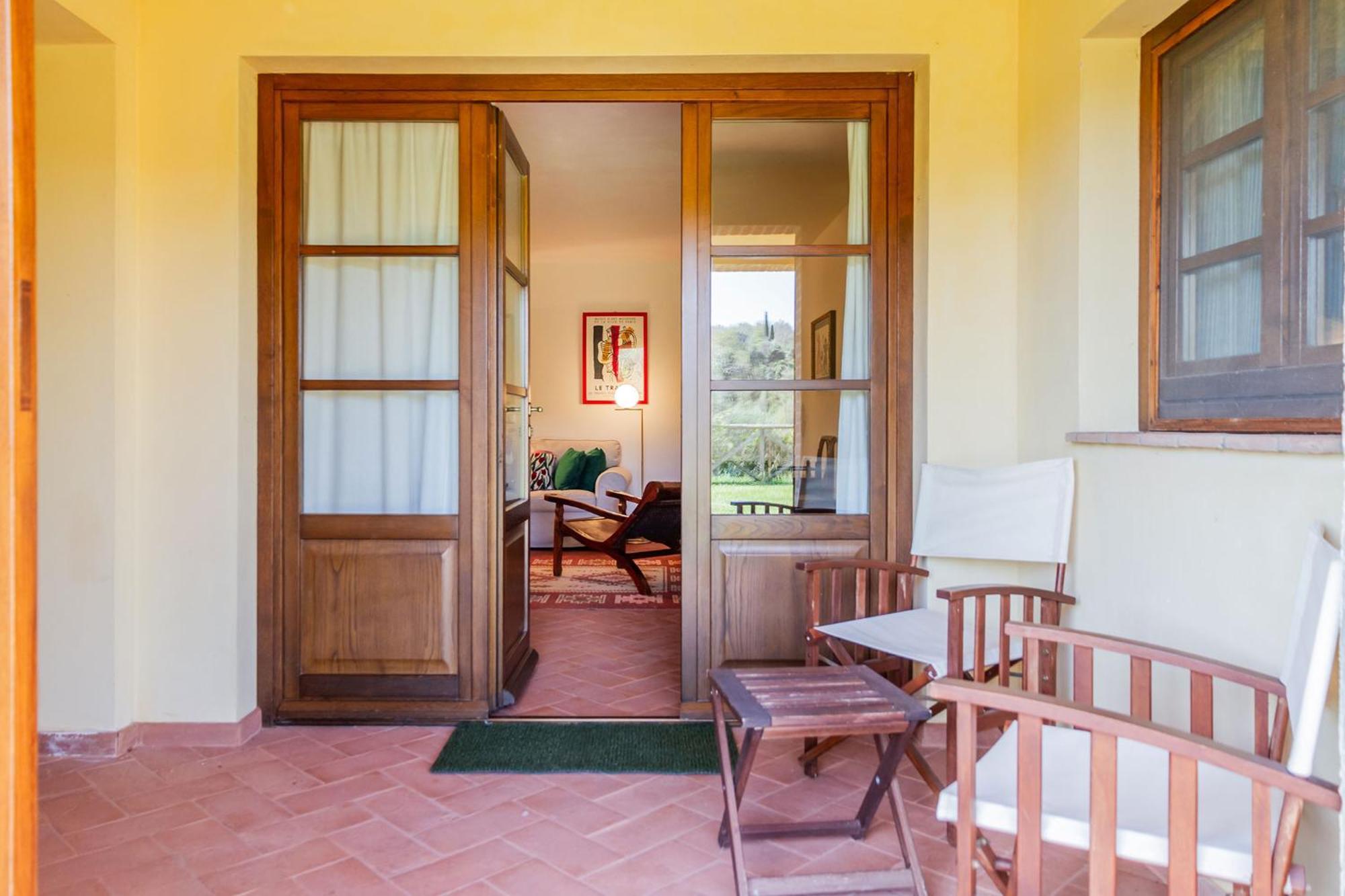 Home With A View In Scansano, Tuscany Bagian luar foto